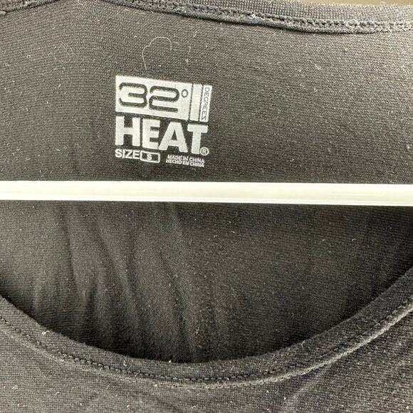 32 Degree Heat Black Longsleeve Undershirt Small - Picture 3 of 3